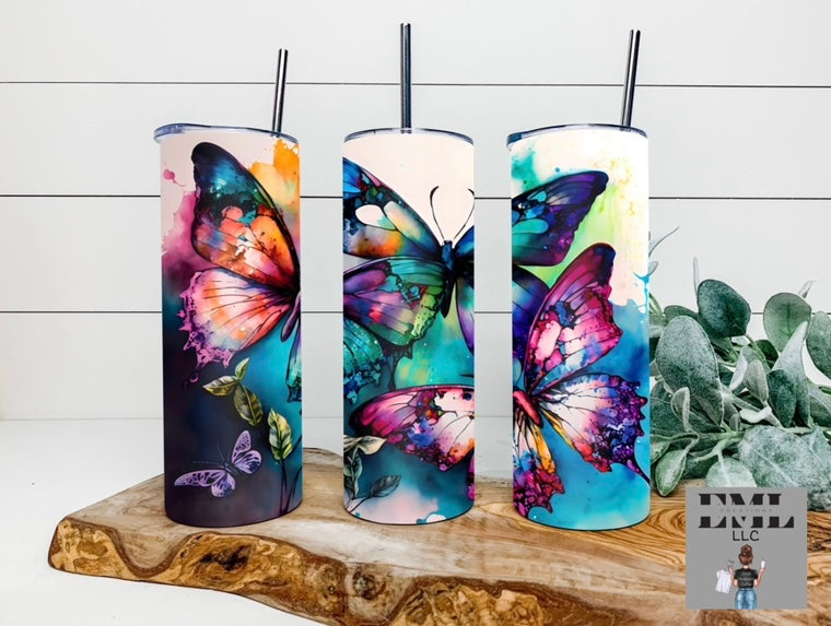 Alcohol Ink Butterflies