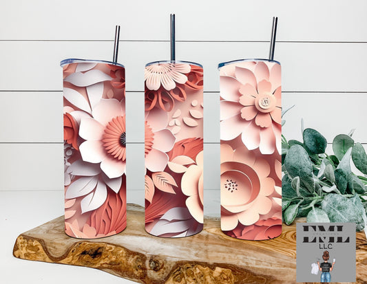 3D Assorted Flowers