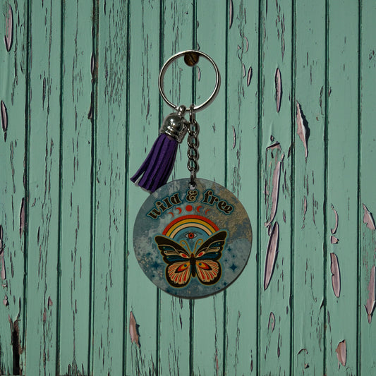 Wild & Free Keychain